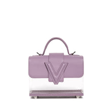 Valas See Thru Clara Bag in Lilac and Clear on Well(un)known Available at wellunknown.com