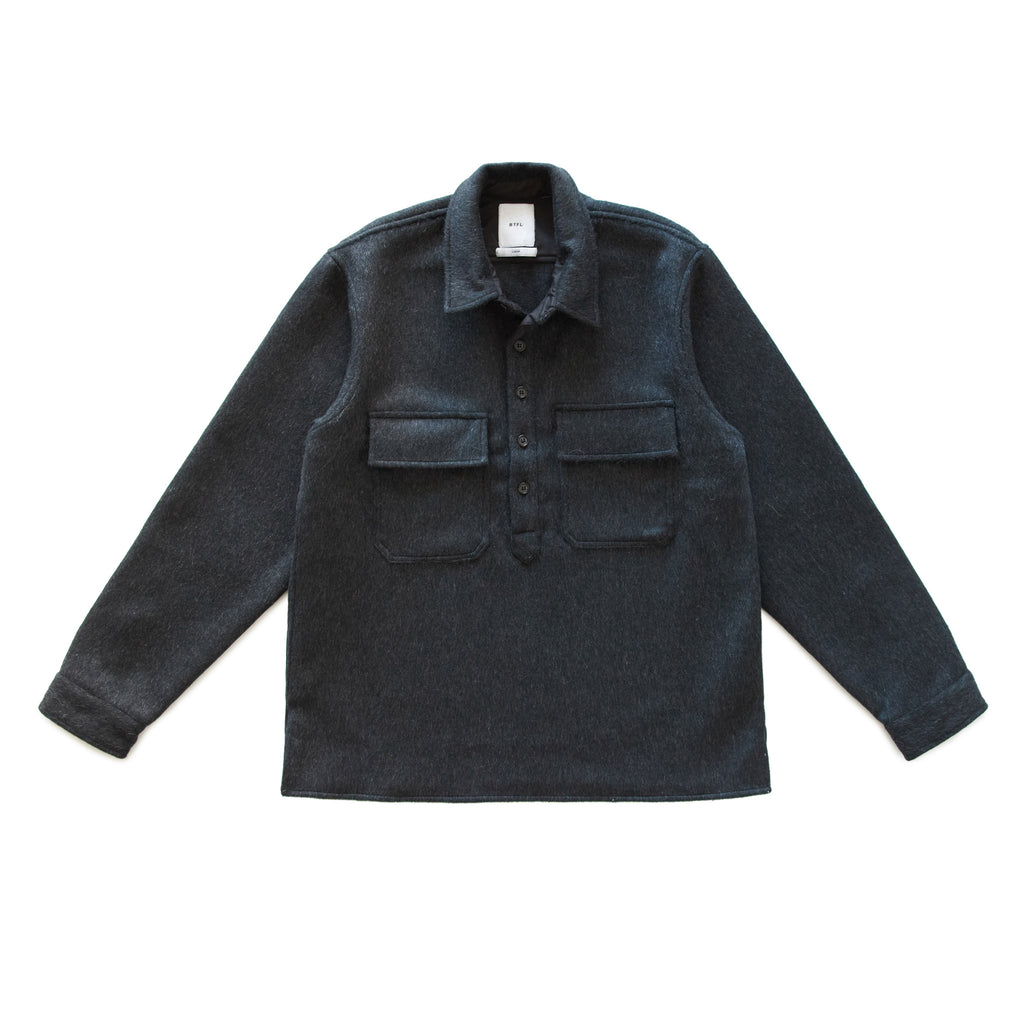 MELTON POPOVER SHIRT