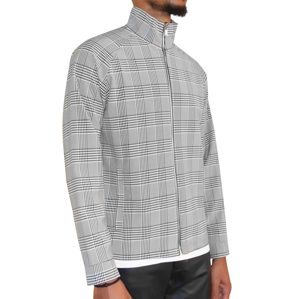 Christos Crosby Plaid Top / Light Jacket on Well(un)known wellunknown.com