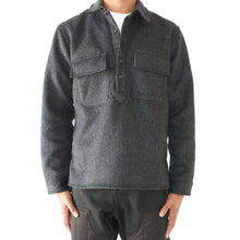 MELTON POPOVER SHIRT