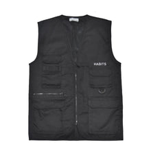 Habits Studios Utility Jacket Vest in Black on Well(un)known wellunknown.com