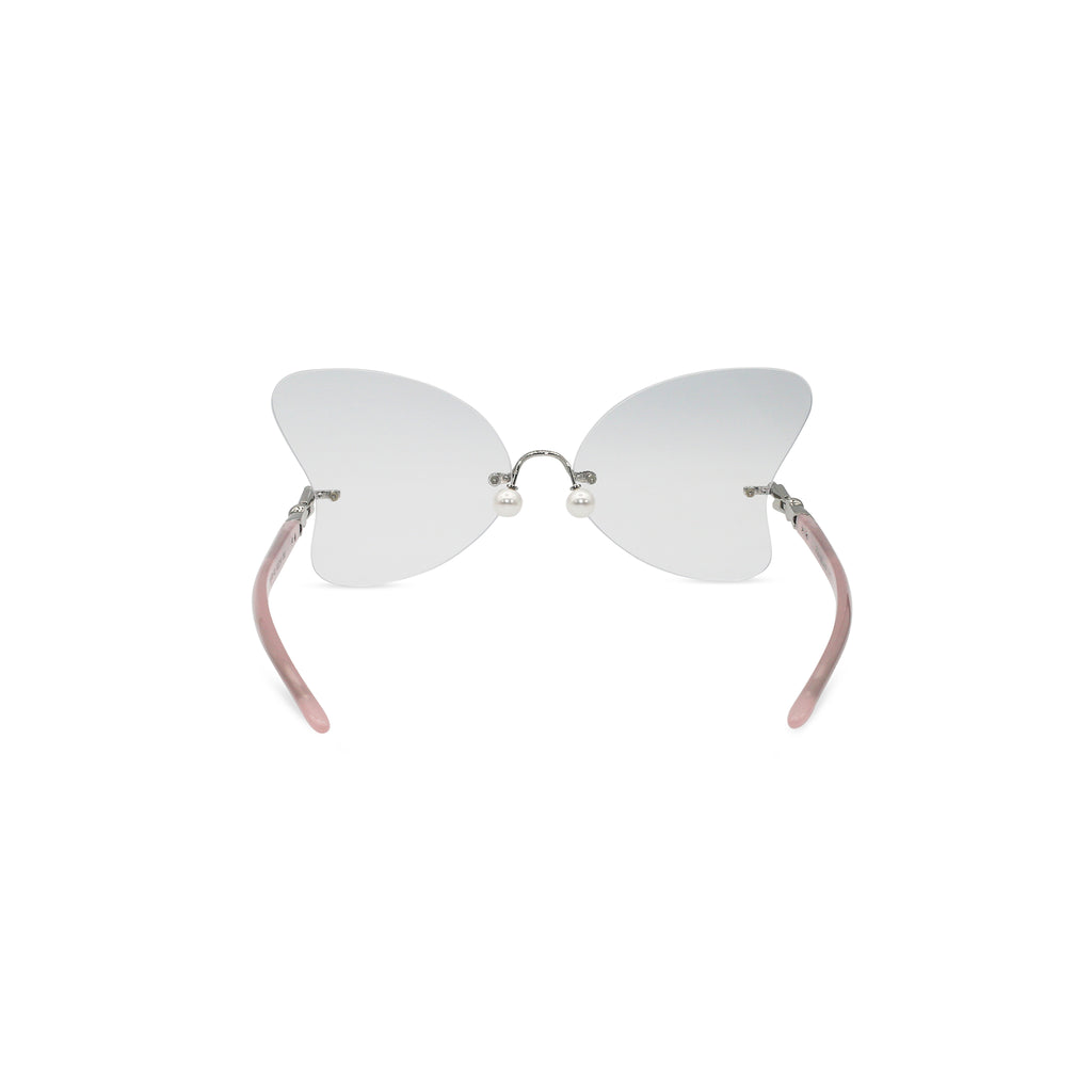 Percy Lau Dada Child Heart Sunglasses in clear on Well(un)known Available at wellunknown.com