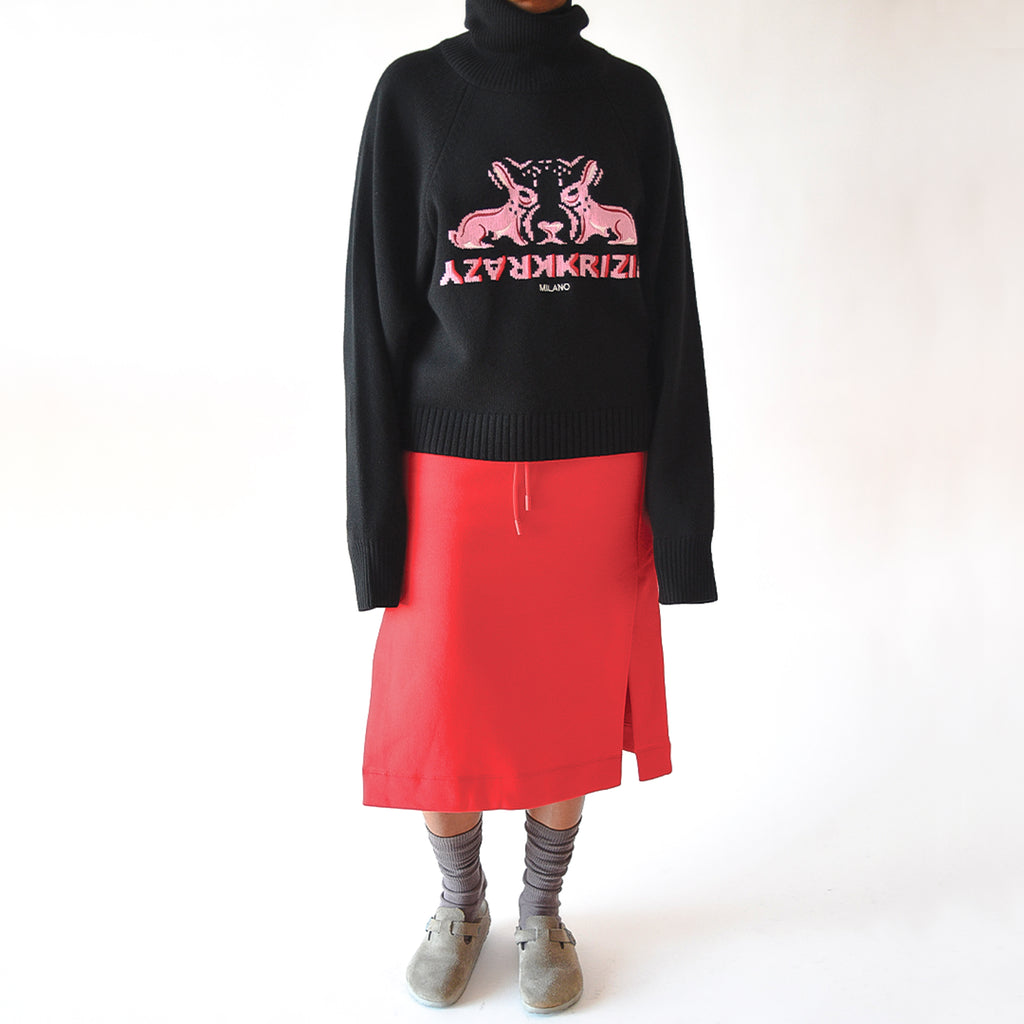 Fleece Fabric Sweatskirt