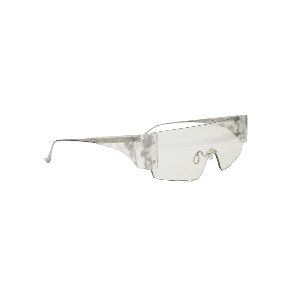 Percy Lau Ricostru Sunglasses in clear on Well(un)known Available at wellunknown.com