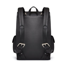Valas Voyager Bookbag with outside pockets in black on Well(un)known Available on wellunknown.com