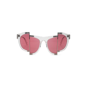 Percy Lau Clear Rose Red Sunglasses on Well(un)known Available at wellunknown.com