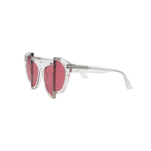 Percy Lau Clear Rose Red Sunglasses on Well(un)known Available at wellunknown.com