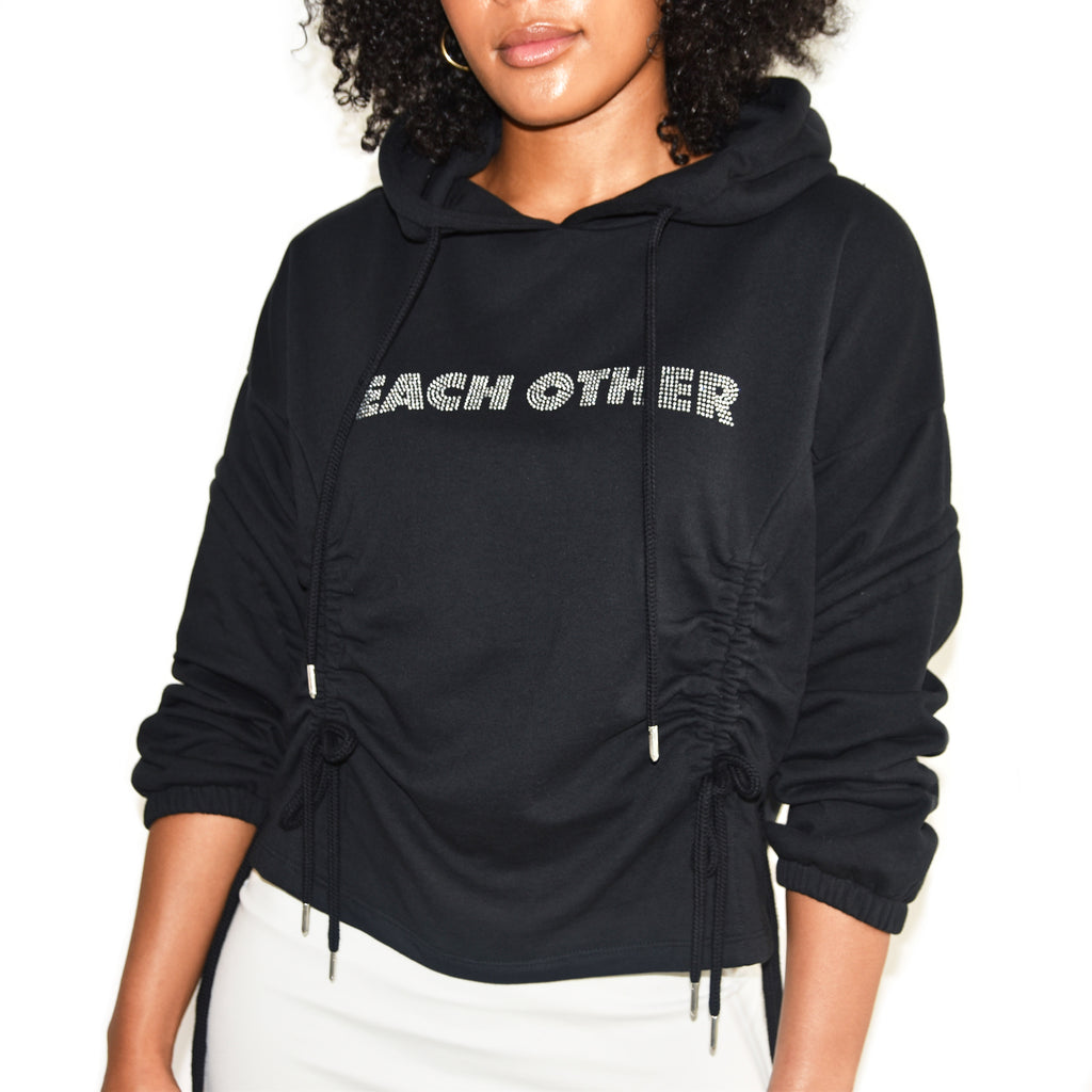 Each x Other Diamond Logo Hoodie Black on Well(un)known Available on wellunknown.com