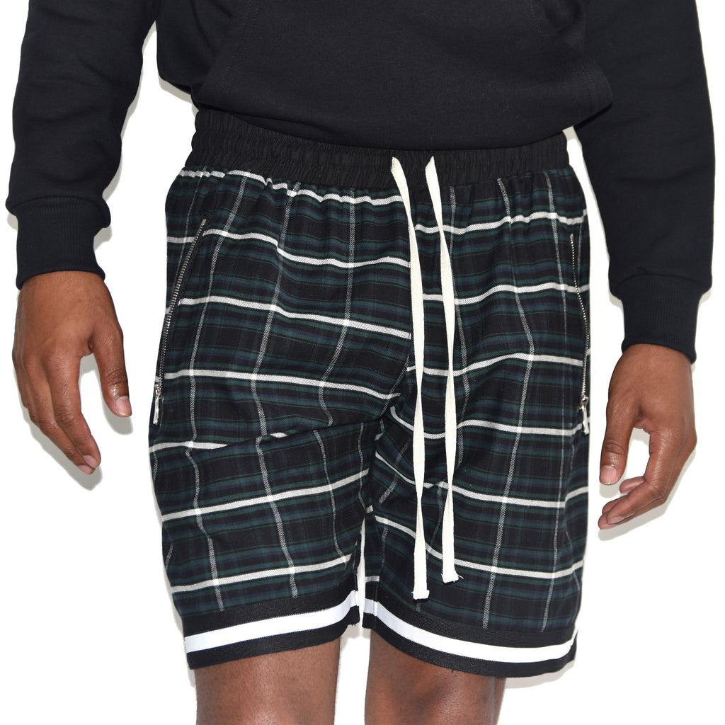 Christos Dinero Plaid Short on Well(un)known Wellunknown.com