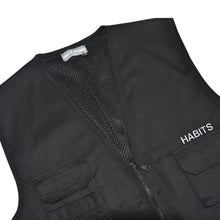 Habits Studios Utility Jacket Vest in Black on Well(un)known wellunknown.com