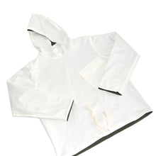 Personal Effects White Reversible Deck Smock on Well(un)known Available on Wellunknown.com