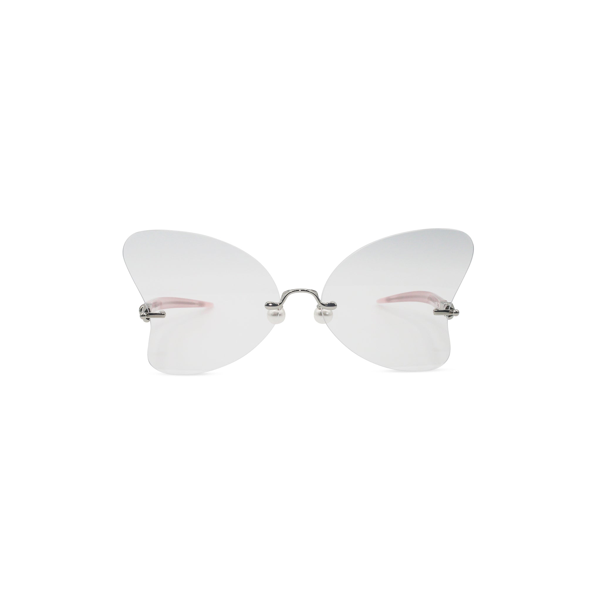 Percy Lau Dada Child Heart Sunglasses in clear on Well(un)known Available at wellunknown.com