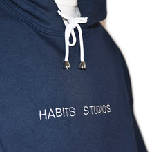 Habits Studios Essentials Blue Hoodie on Well(un)known Available on Wellunknown.com