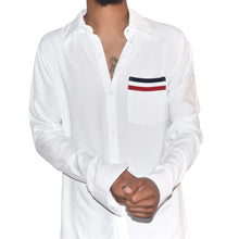 Christos Kennedy White Tailored Shirt on Well(un)known wellunknown.com