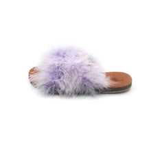 Brother Vellies Marabou Lamu Sandal Lavender on Well(un)known Available at wellunknown.com