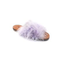 Brother Vellies Marabou Lamu Sandal Lavender on Well(un)known Available at wellunknown.com