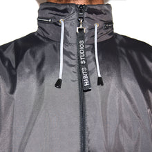 Habits Studios Tech Windbreaker Jacket in Black on Well(un)known Available at wellunknown.com