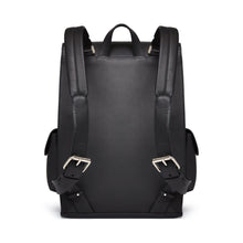 Valas Voyager Bookbag with outside pockets in black on Well(un)known Available on wellunknown.com