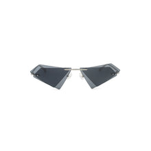 Percy Lau Xander Zhou Triangle Sunglasses in black on Well(un)known Available at wellunknown.com